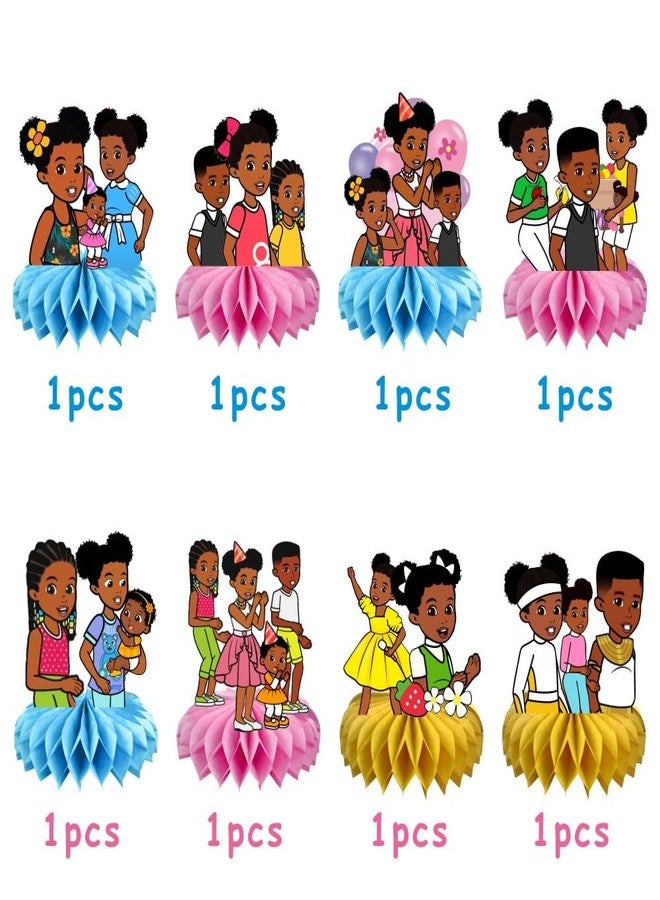 fancigo 8Pcs Gracies Table Centerpiece Birthday Party Supplies Double Side Table Decorations for Kids Party Decorations - Image 2